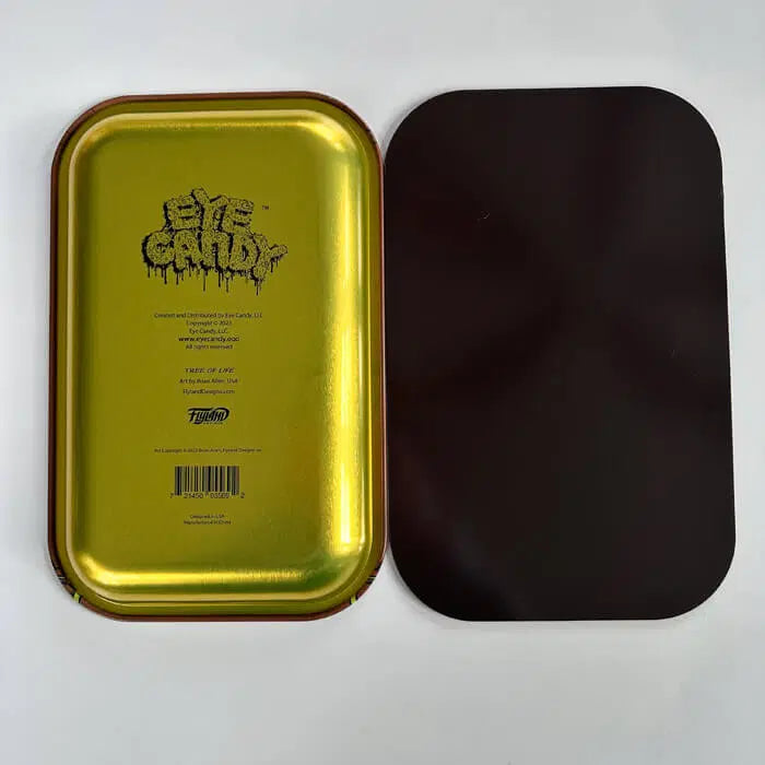 Eye Candy Skull Candies by Bryan Allen Rolling Tray (7" x 11")