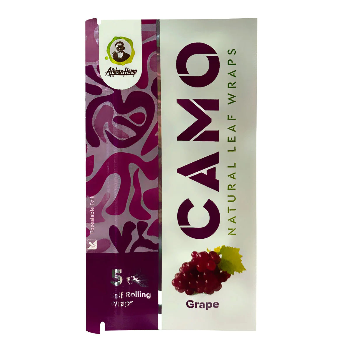 CAMO Natural Leaf Wraps I Grape Flavor