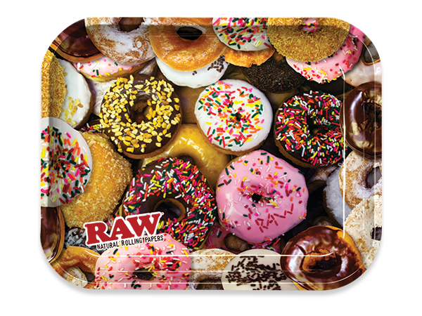 Raw I Donut Large Rolling Tray (14″ x 11″ x 1.25″)