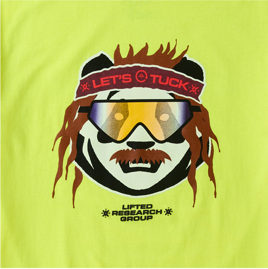 LRG I Lets Tuck T-shirt Safety Green