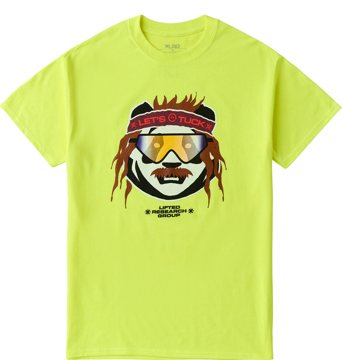 LRG I Lets Tuck T-shirt Safety Green