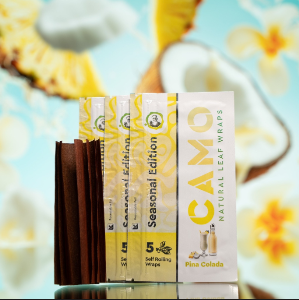 CAMO Natural Leaf Wraps I Piña Colada Flavor