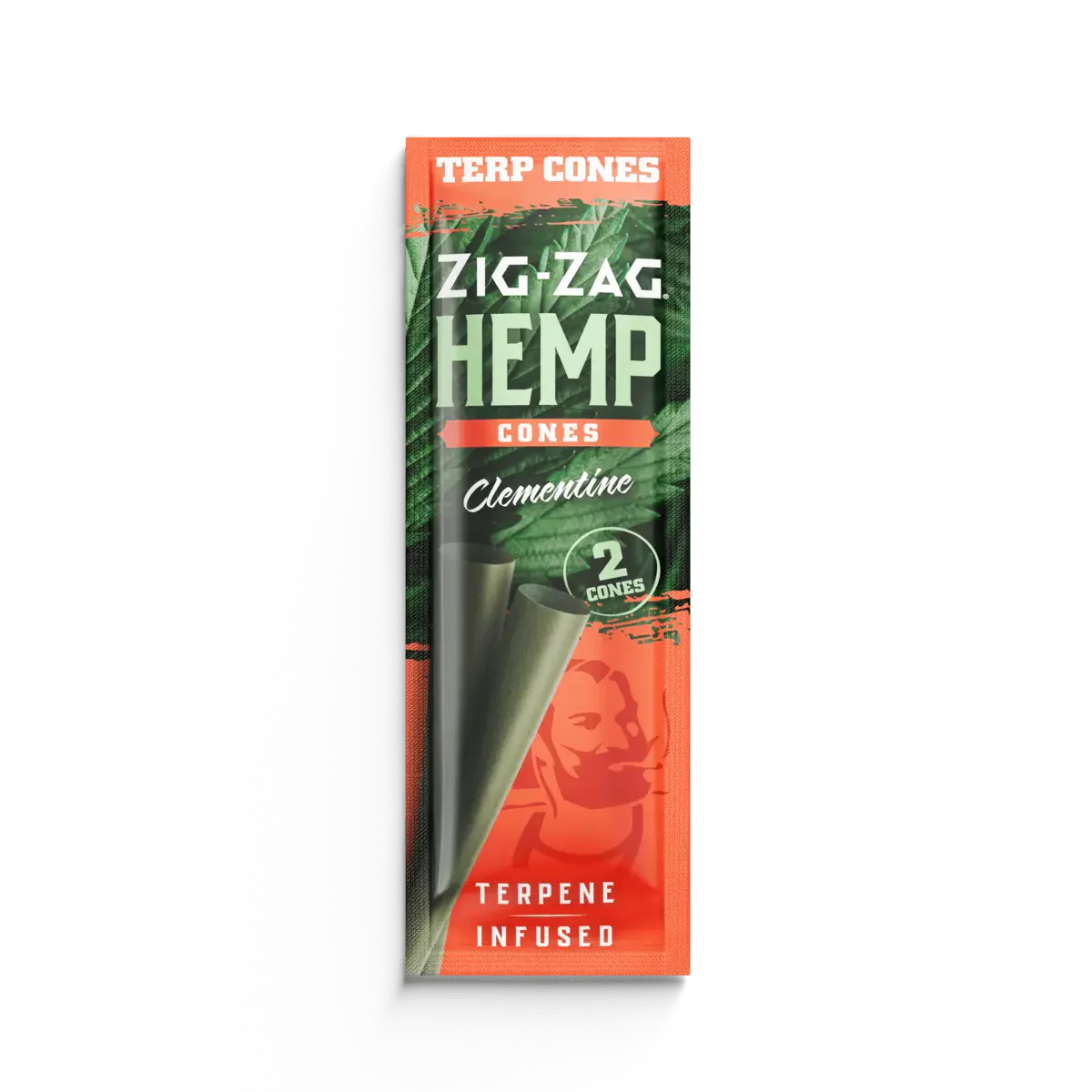 Zig Zag Terpene Infused Hemp Cones I Clementine