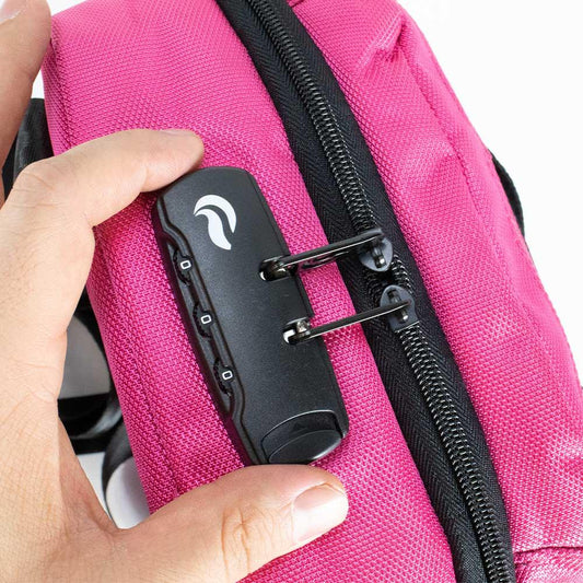 Skunk I Kross Pink or Blue Smell Proof Lock Fanny Bag