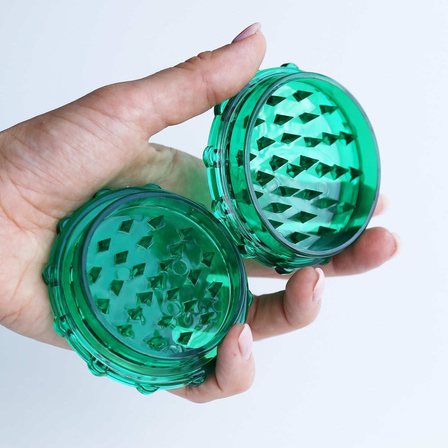 3" Acrylic Grinder - Neon Green