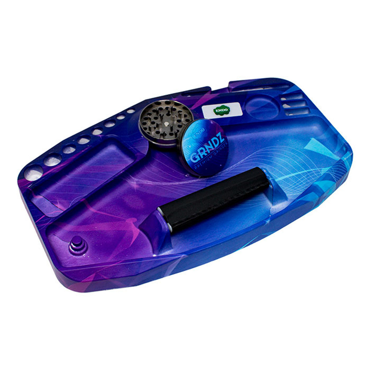 ENDO I Rolling Tray - Purple Blue (8" x 13")
