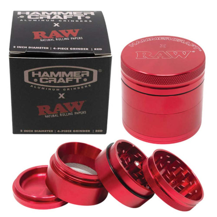 Raw I Hammer Craft 2.5" - 4pcs Red