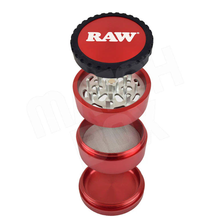 Raw I Life Grinder 60mm - 4pcs Red