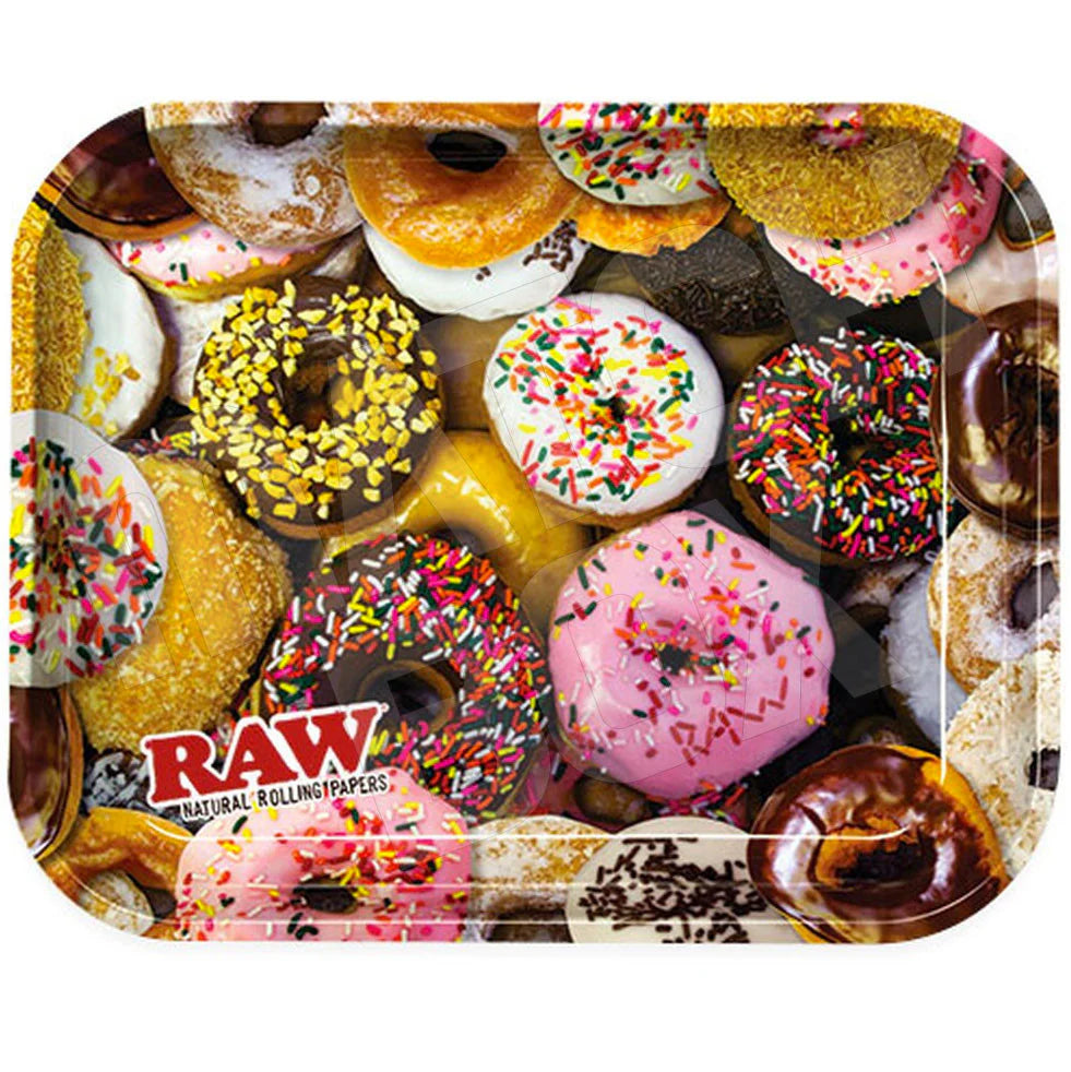 Raw I Donut Large Rolling Tray (14″ x 11″ x 1.25″)