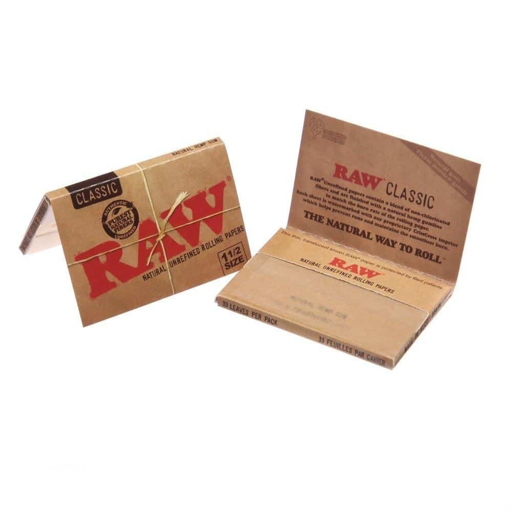 Raw I Classic 1 1/2 Natural Rolling Papers