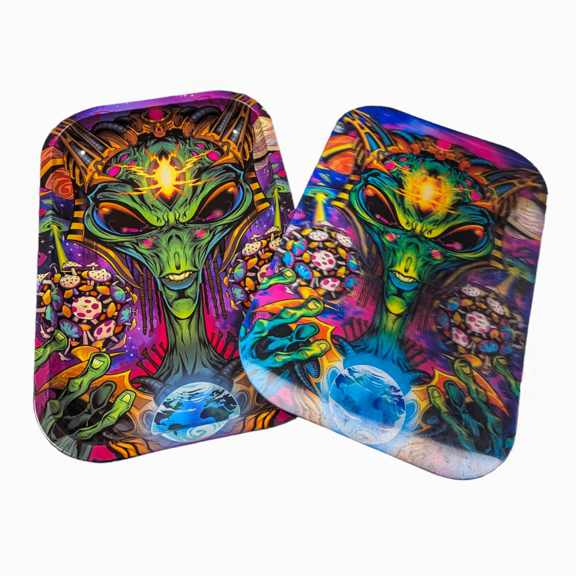 Eye Candy New World Order Rolling Tray (7" x 11")